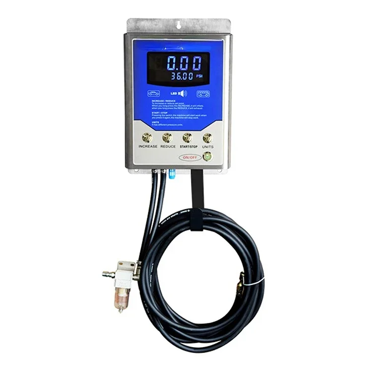

Car digital gauge Wall mounted tyre inflator