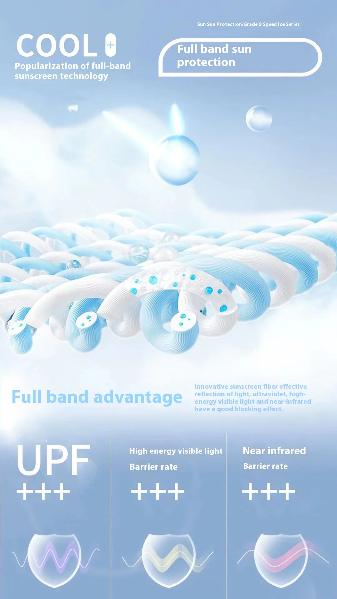 Sunblock clothing women summer ice silk cool breathable anti-ultraviolet slimming yoga sun-protective clothing sports coat women