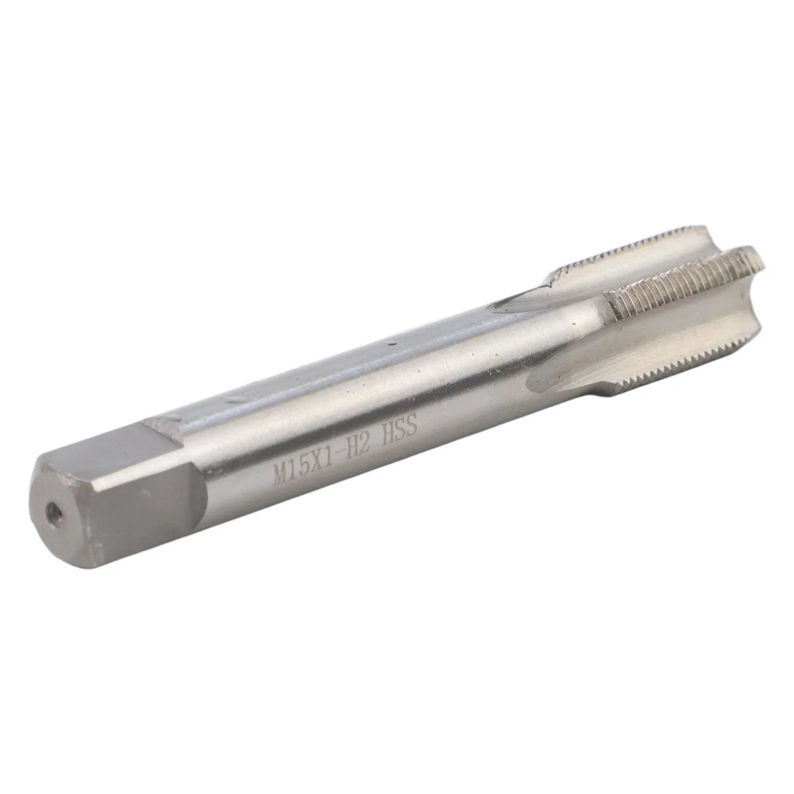 전문가용 HSS M15 x 1 메트릭 탭(오른나사) 15mm 직경 금속 가공 나사 절삭 공구