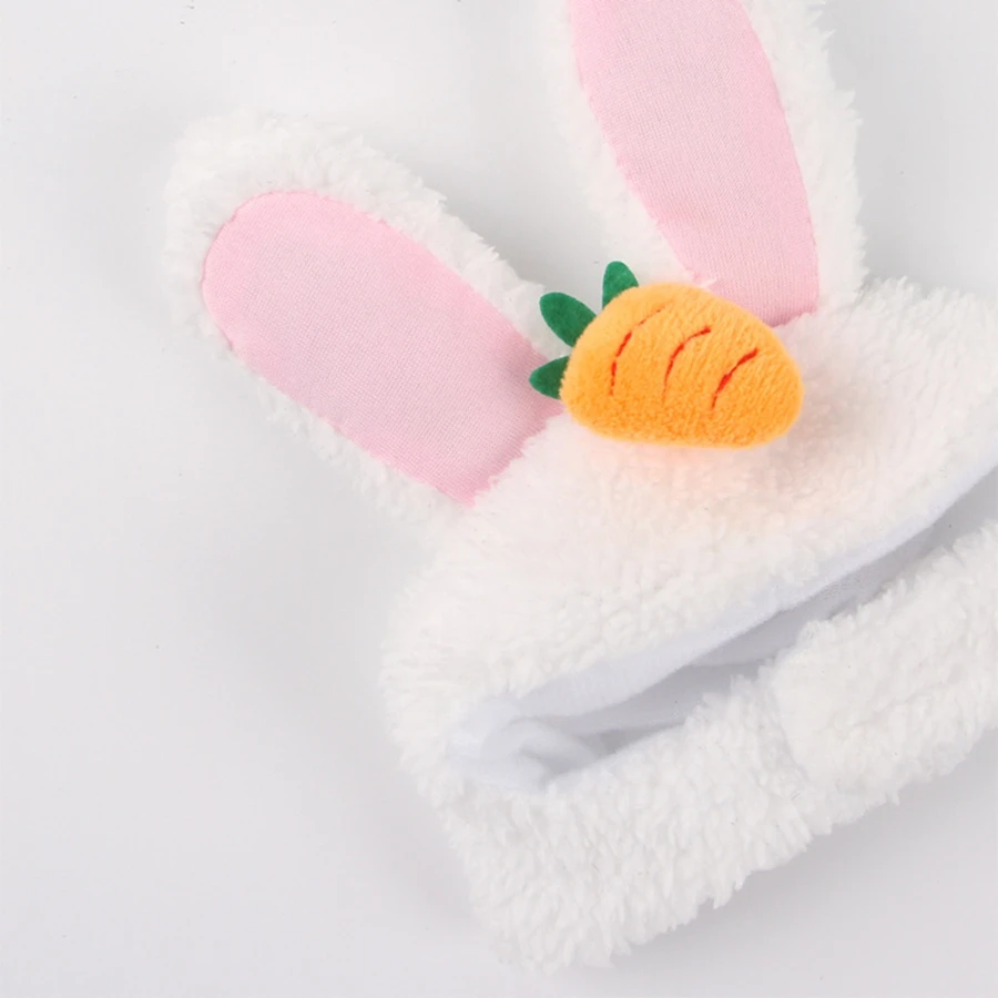 1pc Cute Pet Accessories Rabbit Hat Dog Cat Pet Headwear Headset Hat