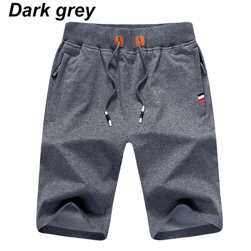 New Fashion Summer Mens Casual Shorts Pants Loose Cotton Movement Dry Quickly Fitness Shorts S-4XL