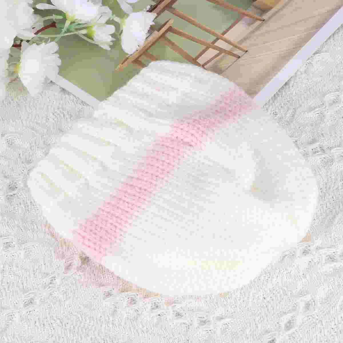 

Adorable Kids Winter Hat Fashionable Warm Bowknot Woolen Outdoor Crochet Headwear