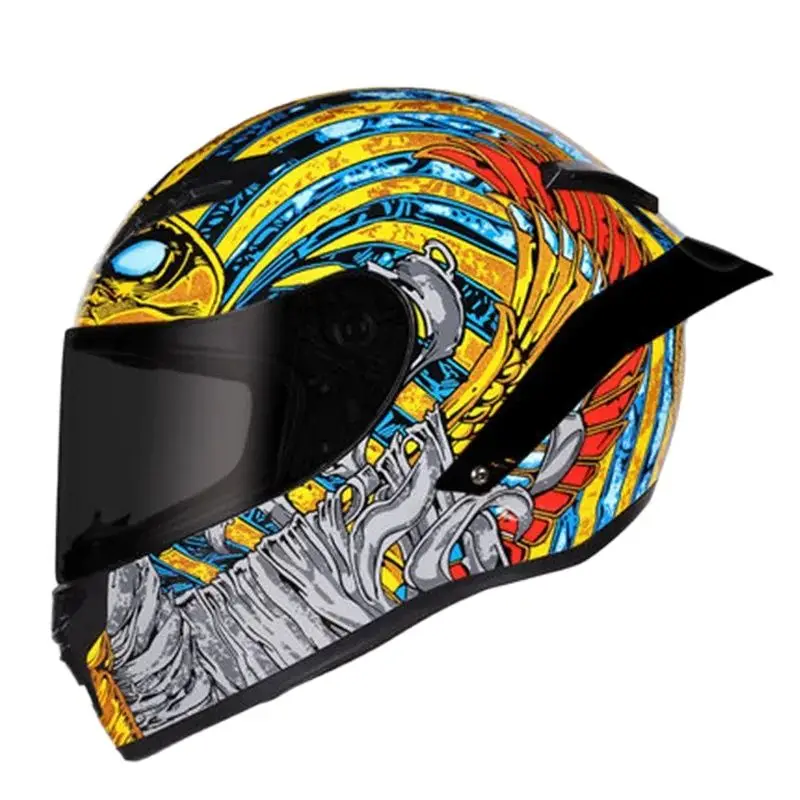 

Tortoise Racing Full Face Motorcycle Helmet DOT Approved Motocross Downhill Touring Motociclista Casco Para Moto Capacete