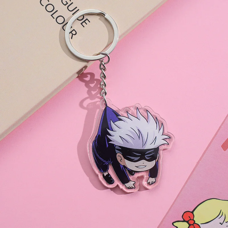Enchantment Keychain Animation Cartoon Cute Acrylic Pendant Backpack Bag Ornaments Gifts. Decoration Chambre Bebe