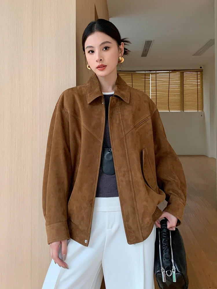 Vestes En Cuir Vintage Pour Femmes - Stuart Trevor