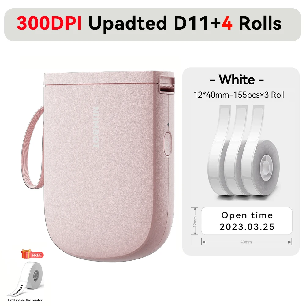 Pink-12x40-3 Rolls