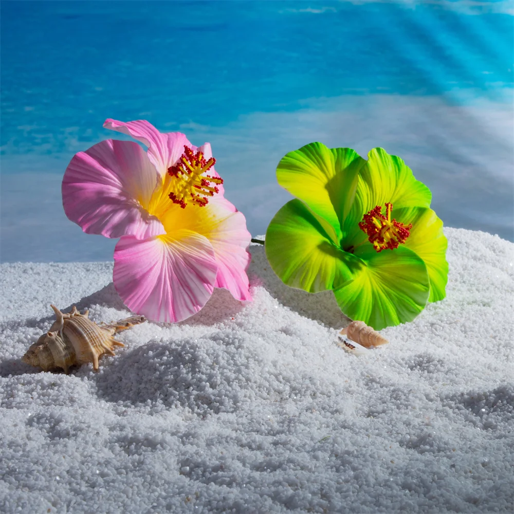 11 Stuks 6.3 Inch Grote Hibiscus Foam Bloem Haar Pick Hole Danser Headwear  Luau Strand Bruiloft Hawaiian Party Haaraccessoires - AliExpress, image size:1000x1000