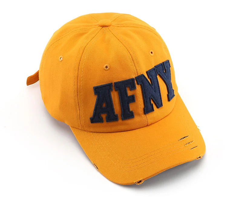 AFNY Patch Unisex Snapback Hut Lässige Baseballkappe für Damen und Herren Baumwoll-Softtop-Hüte Sommer-Sonnenkappen Mode AFNY Patch_voghion.com