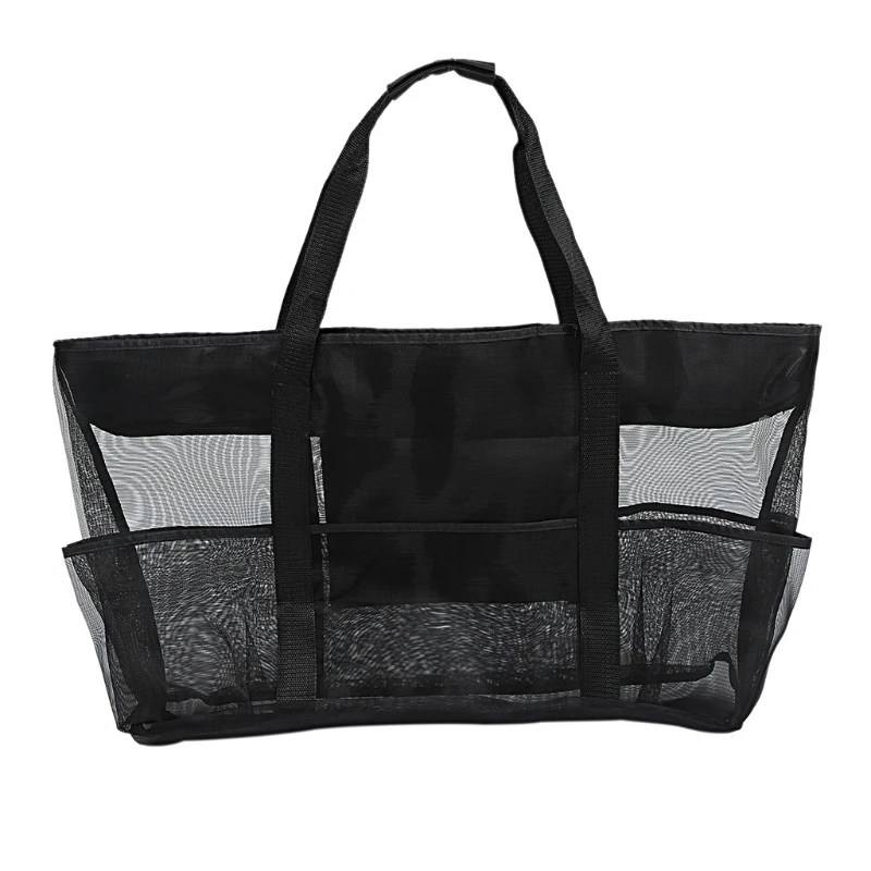 

Foldable Portable Bag Mesh Storage Bag Outdoor Swimming Towel Clothes Swimming Bag