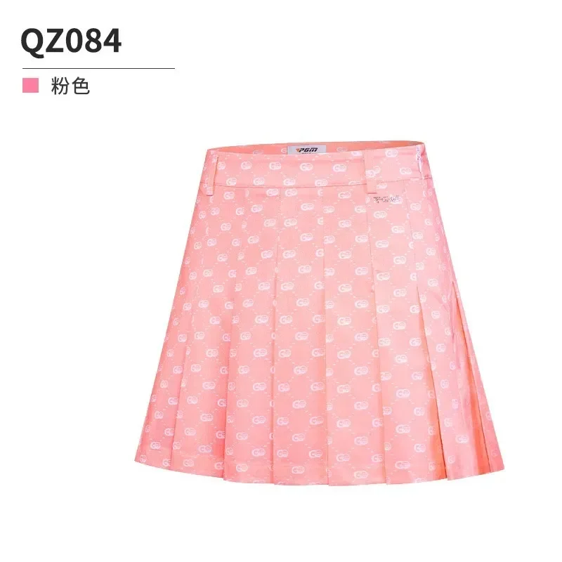 PGM Summer Women's Golf Short Sleeve T-shirt and Short Skirt Golf Apparel Women YF557/QZ084