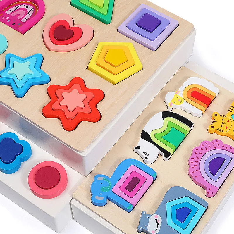 Рисунок 4 - Деревянные игрушки Монтессори