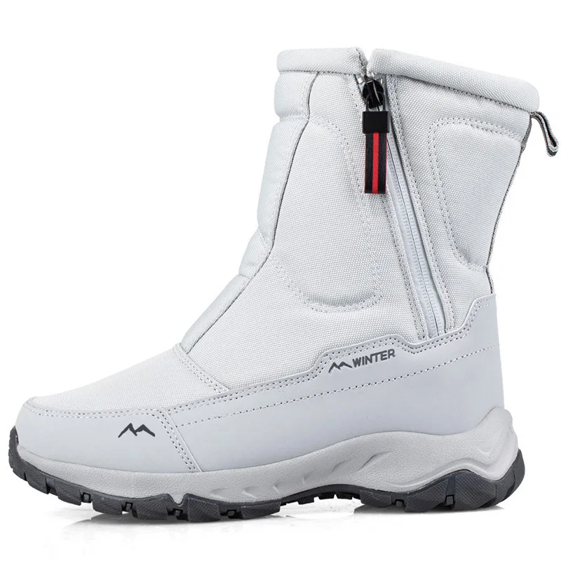 woman Snow Boots Platform Boots Ankle Plush Warm Thicken Winter Shoes Male 2023 Comfortable Non-slip Outdoor Booties Women Shoes