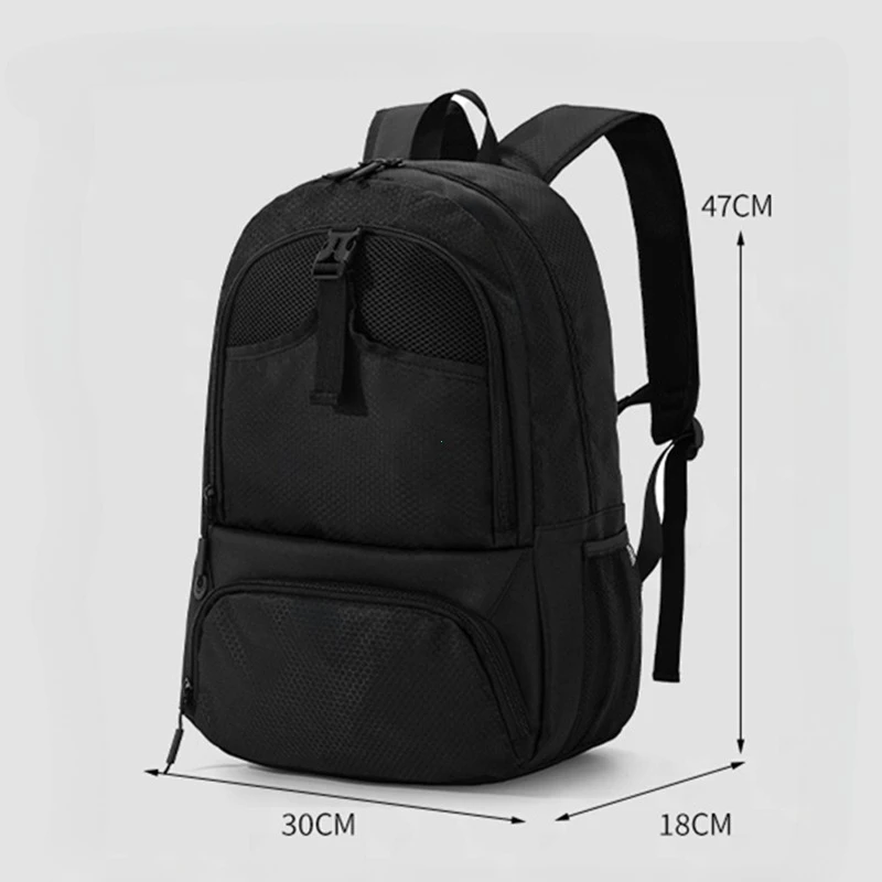 Versatile Sports and Fitness Backpack with Shoe Compartment – Large Capacity Outdoor and Gym Bag