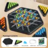 Chain Triangle Chess Game Educational Board Game For Boys & Girls Ages 8-12 | Perfect For Family Game Nights, Parties & Gifts 3