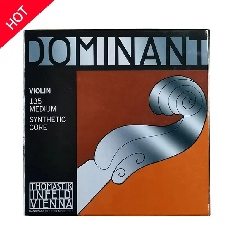 Free Shipping Thomastik Dominant 135B 135 Medium Violin Strings 4/4 Strings Full Set G D A E Strings цена и фото