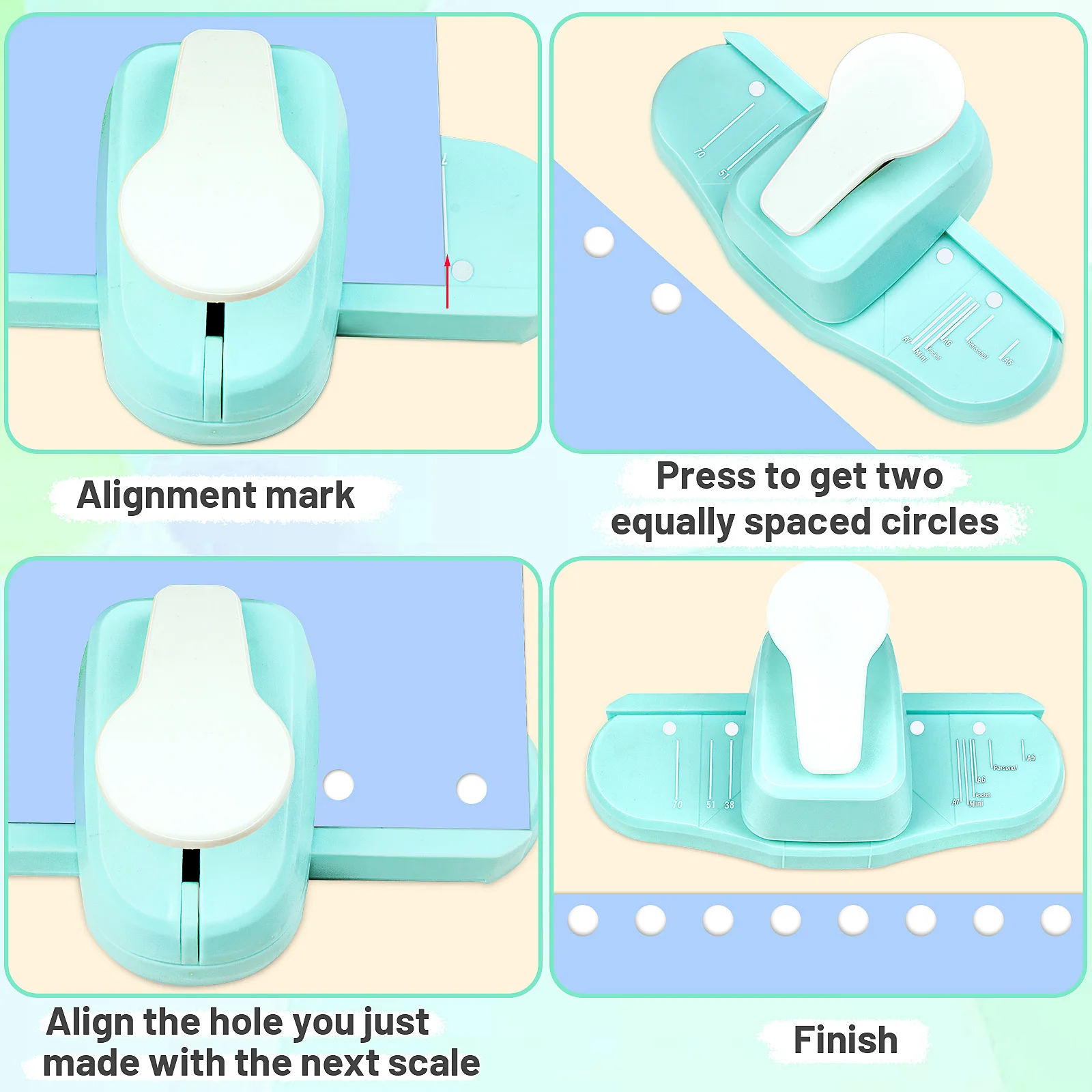Mushroom Discbound Hole Punch Planner Hole Punch Easy To Use 11 - View #11