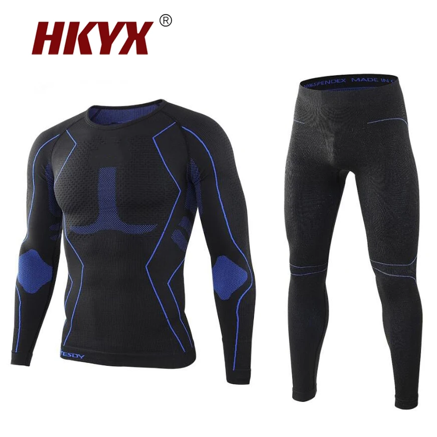 

Outdoor Men's Slim Sports Training Suit Set Breathable Fitness Suit Set Outdoor Cycling Suit Matching Color Sports Suit Set