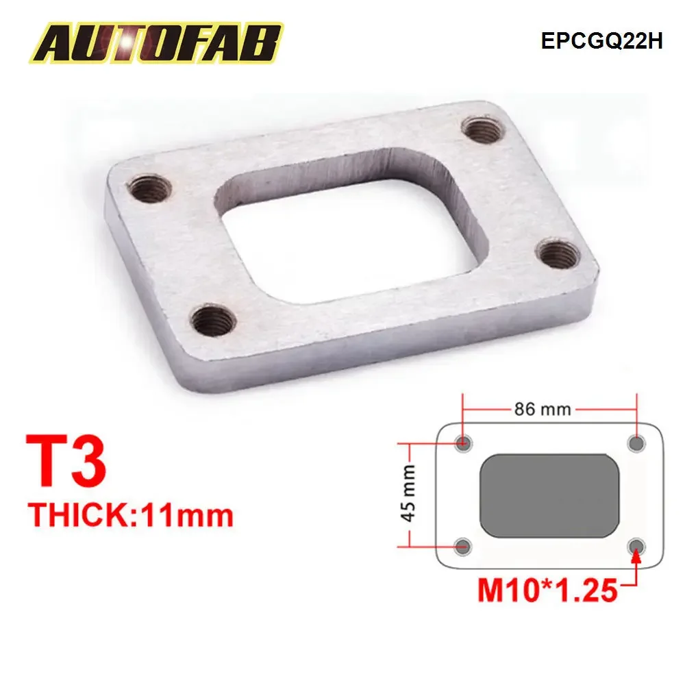 

Турбонагнетатель AUTOFAB T3, турбонагнетатель, фланец турбины толщиной 11 мм из мягкой стали EPCGQ22H