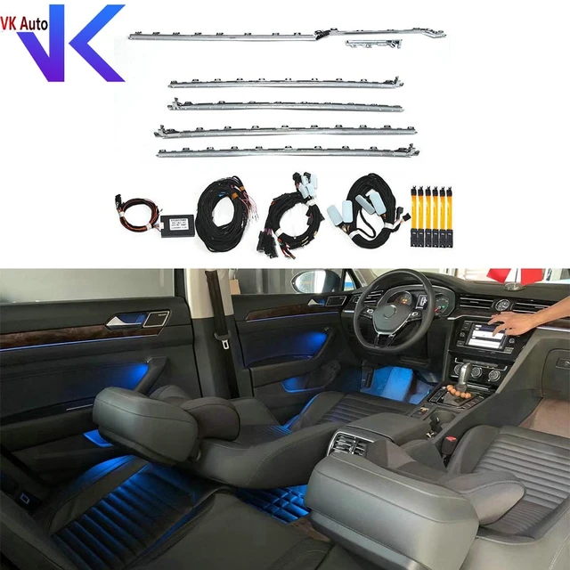 For Vw Passat B8 Passenger Dashboard Door Multicolor Ambient Light