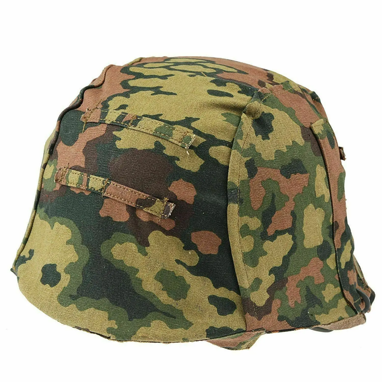 ドイツ軍M35ヘルメット 迷彩カバー2点セット ドイツ軍M35ヘルメット 迷彩カバー2点セット