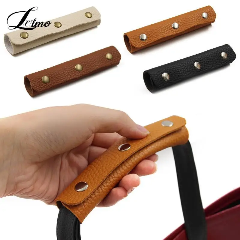 Soft Suitcase Grip Protective Luggage Bag Handle Wrap Leather Anti