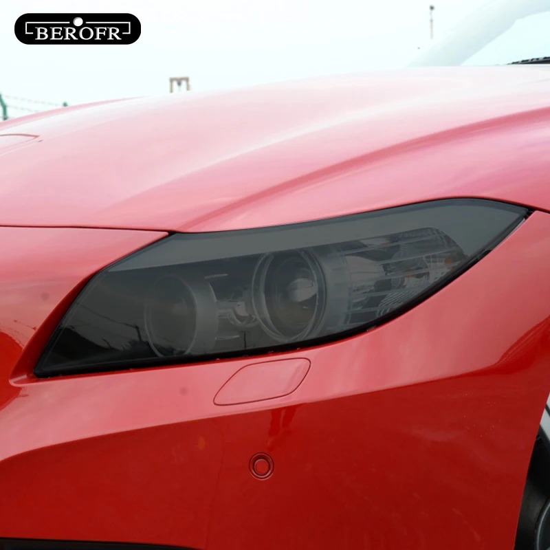 

For BMW Z4 E89 G29 2009 - 2021 Car Headlight Tint Smoke Black Protective Film Protection Transparent TPU Sticker Accessories