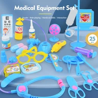 Life Doctor Kit for Kids, 25Pcs Kids Doctor Playset,  Play Doctor Set for Kids Doctor Kit with Stethoscope Doctor Toys for Kids 1