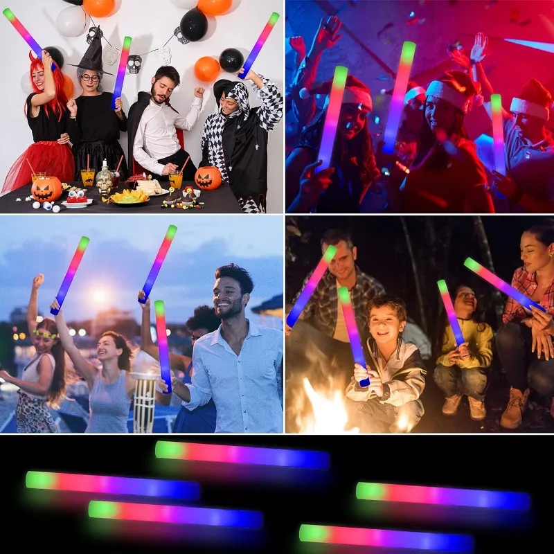 1-10PCS Glow Stick Musik Festival Konzert Unterstützung Glow Sticks Mardi Gras Party Liefert Festival Hochzeit Feier Glow Sticks – Detail 12