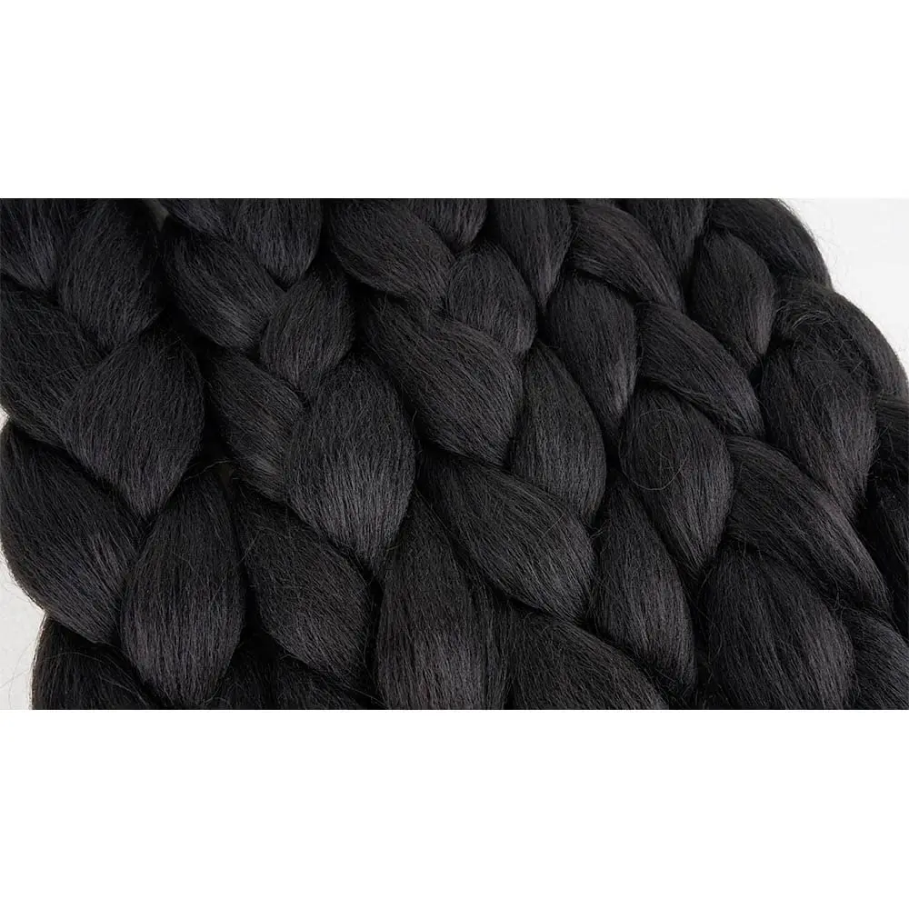 5PCS Jumbo African Braiding Hair Extensions Synthetic Fiber Crochet Braids Wig for Women DIY Party Daily Use Halloween Christmas 6
