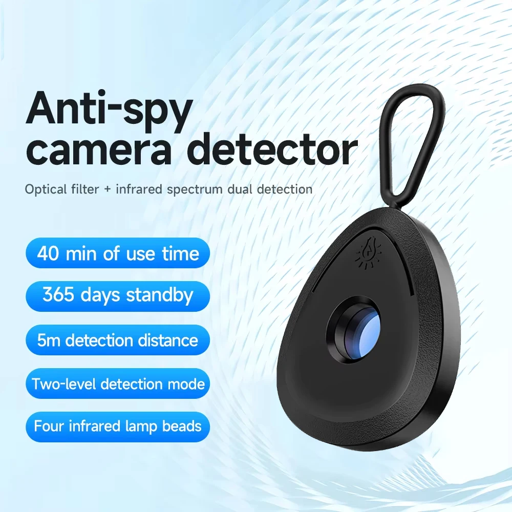 Full Range Camera Hidden Finder Anti-spy Bug Listening Device Wireless Signal Scanner Anti-Monitoring Camera For Home Travel hidden camera detector infrared camera detector camera detector signal detector