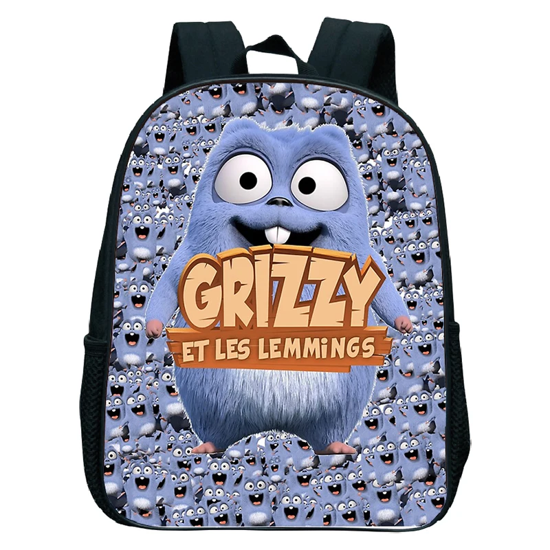 Grizzy and the Lemons Mini mochilas infantis, bolsas de desenho