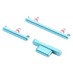 Power and Volume Control Button for Phone Repair Replacement (Blue)