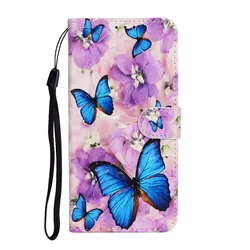 Elegant Painted Leather Magnetic Phone Case Cover for Galaxy A13 (C3)