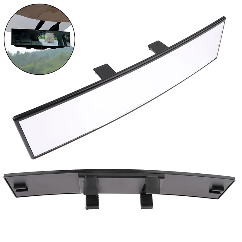 Large Vision Anti-Glare Proof Angle Panoramic Car Interior Blu-ray Mirror Rear View Mirror 270mm Car HD Assist Mirror