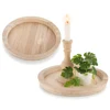 Halloween Wooden Craft Trays DIY Serving Tray Centerpiece Candle Holder Trays Christmas Crafts Art Home Decor 2