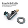 Brushed Gold Shower Faucet 8-16 Inch Wall Mounted Shower Mixer Hot Cold Water 2 Handle Wall shower Arm Bathroom Tap 5