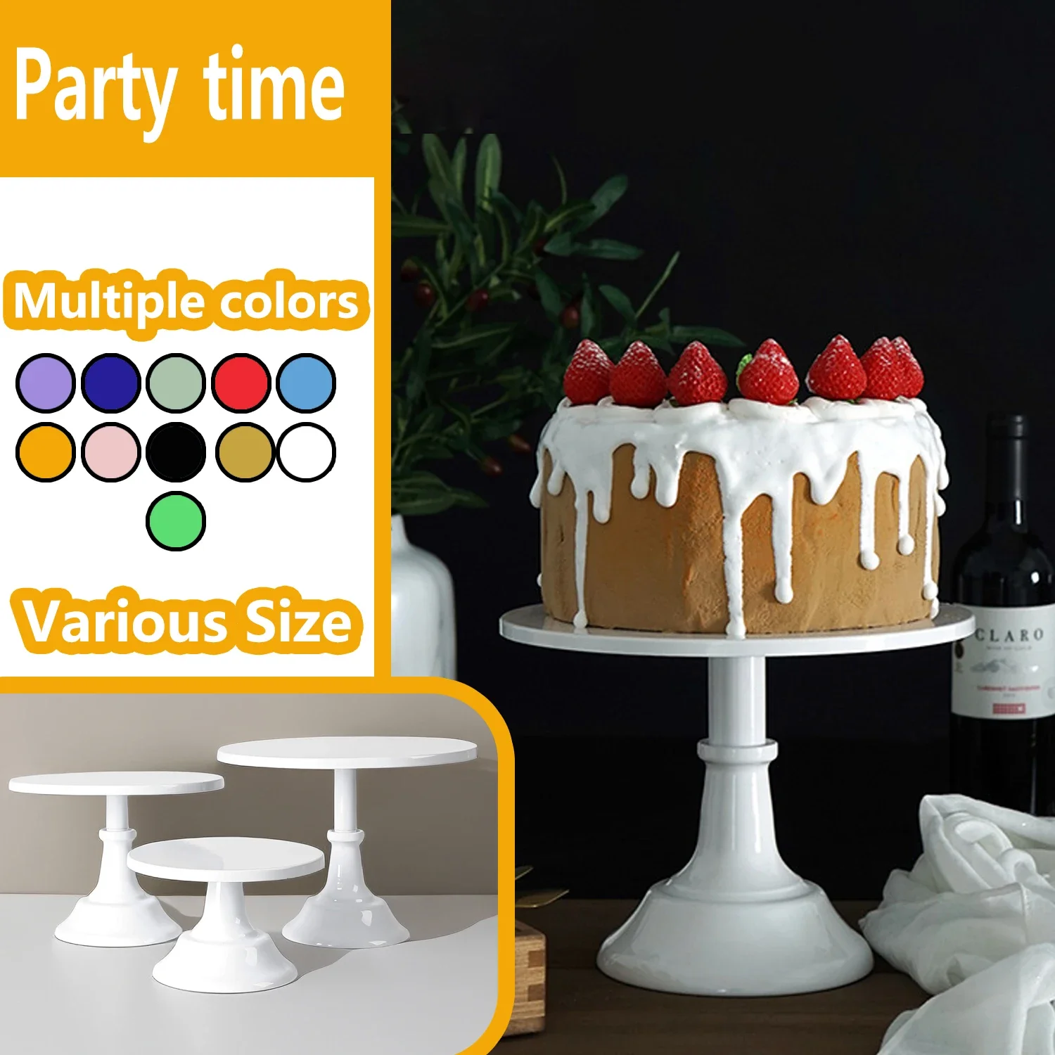 Cake Stand Home Party Dessert Table Display Rack Dessert Cake Tray Cold Meal Tea Break Table Afternoon Tea Center Rack Metal
