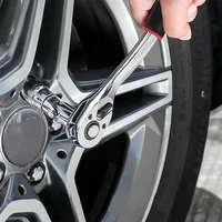 Набор торцевых ключей с трещоткой, инструмент для ремонта автомобиля, комбинированный динамометрический ключ с трещоткой 1/4 3/8 1/2, гаечный ключ с трещоткой, отвертки, ручной инструмент — изображение 5