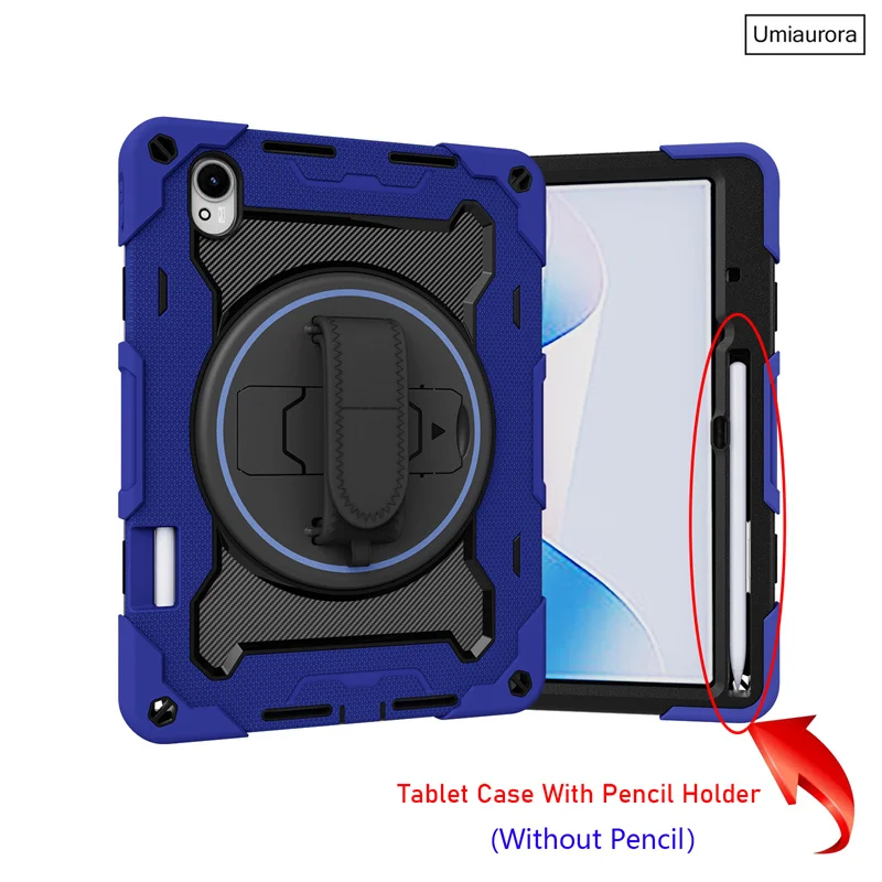 Shockproof Silicone PC Tablet Case Stand - Rugged