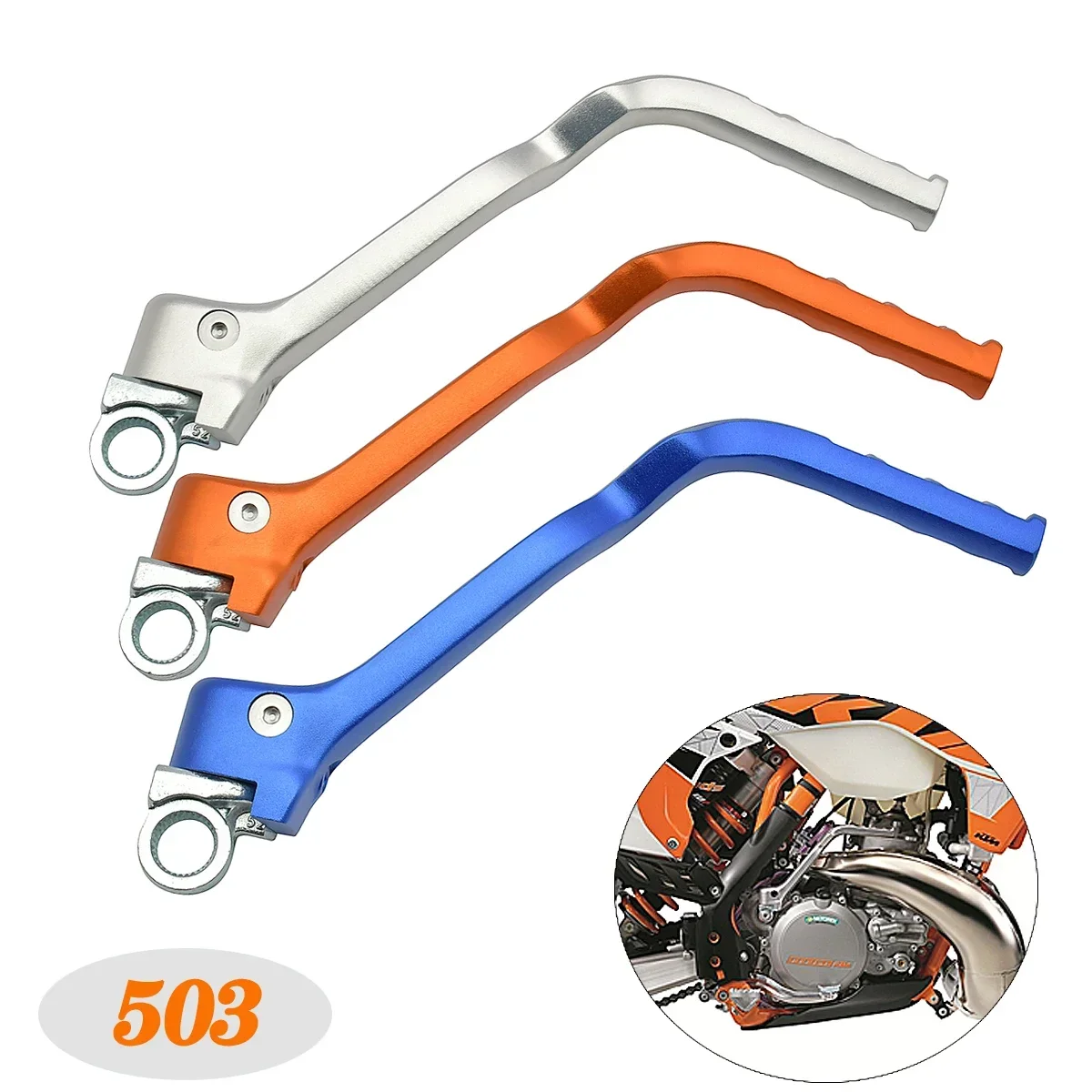 

Motocross Kick Start Starter Lever Pedal For Husqvarna TE250i TE300i TE250 TE300 TC250 Husaberg TE 250 300 2014-2020 Dirt Bike
