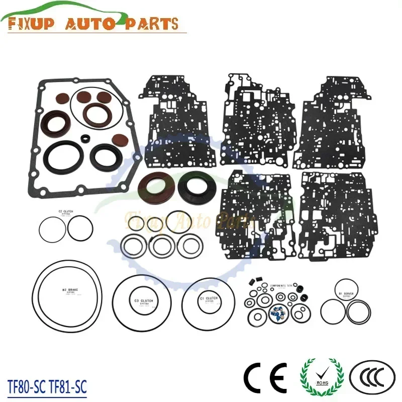 

TF80SC TF81SC Auto Transmission Seal Gasket Gearbox Overhaul Repair Kit For VOLVO CADILLAC FORD LINCOLN MAZDA TF80-SC TF81-SC