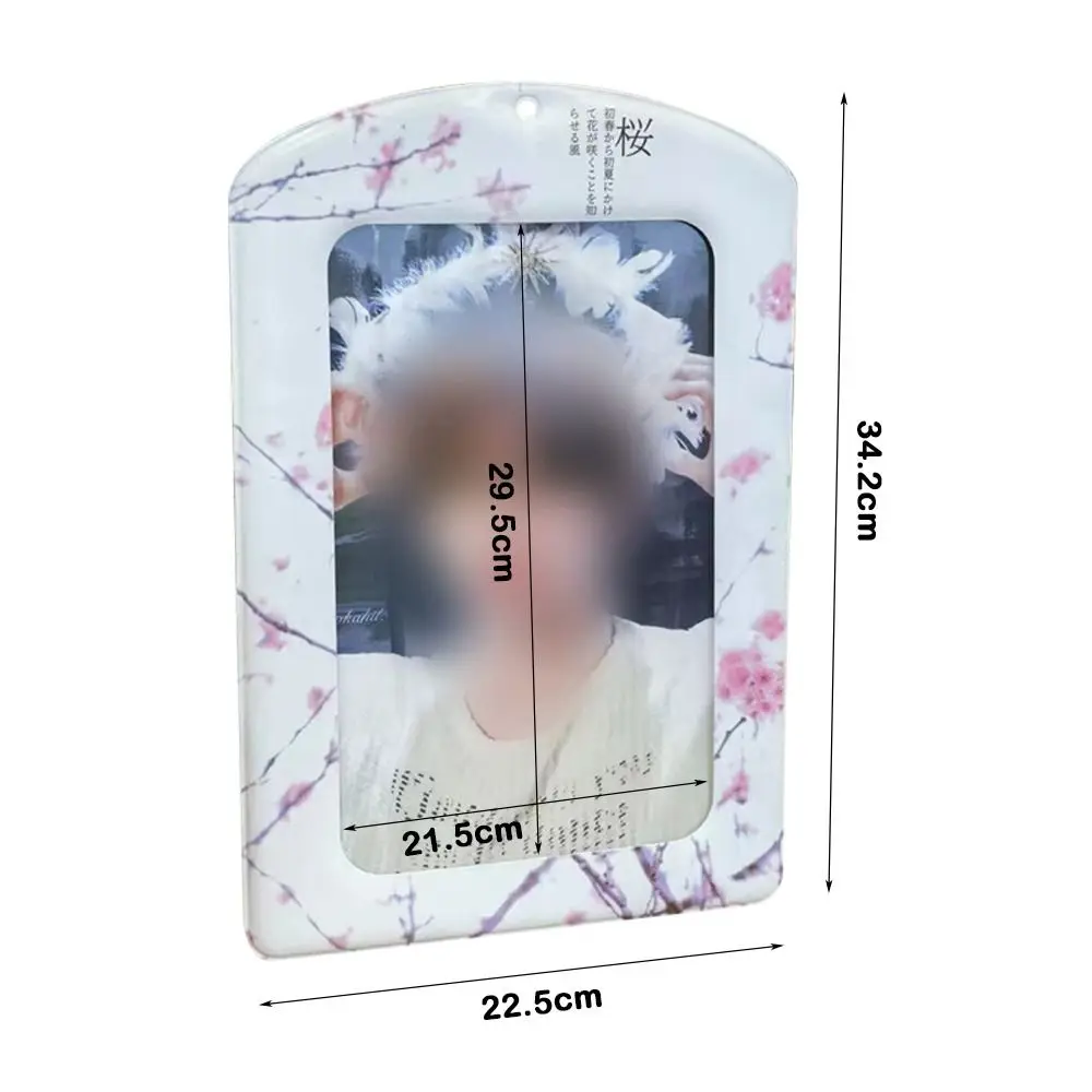Card Cover Korean Idol Photocard Holder Giant PVC Photos Protective Cover A4 Colorful Card Album Display