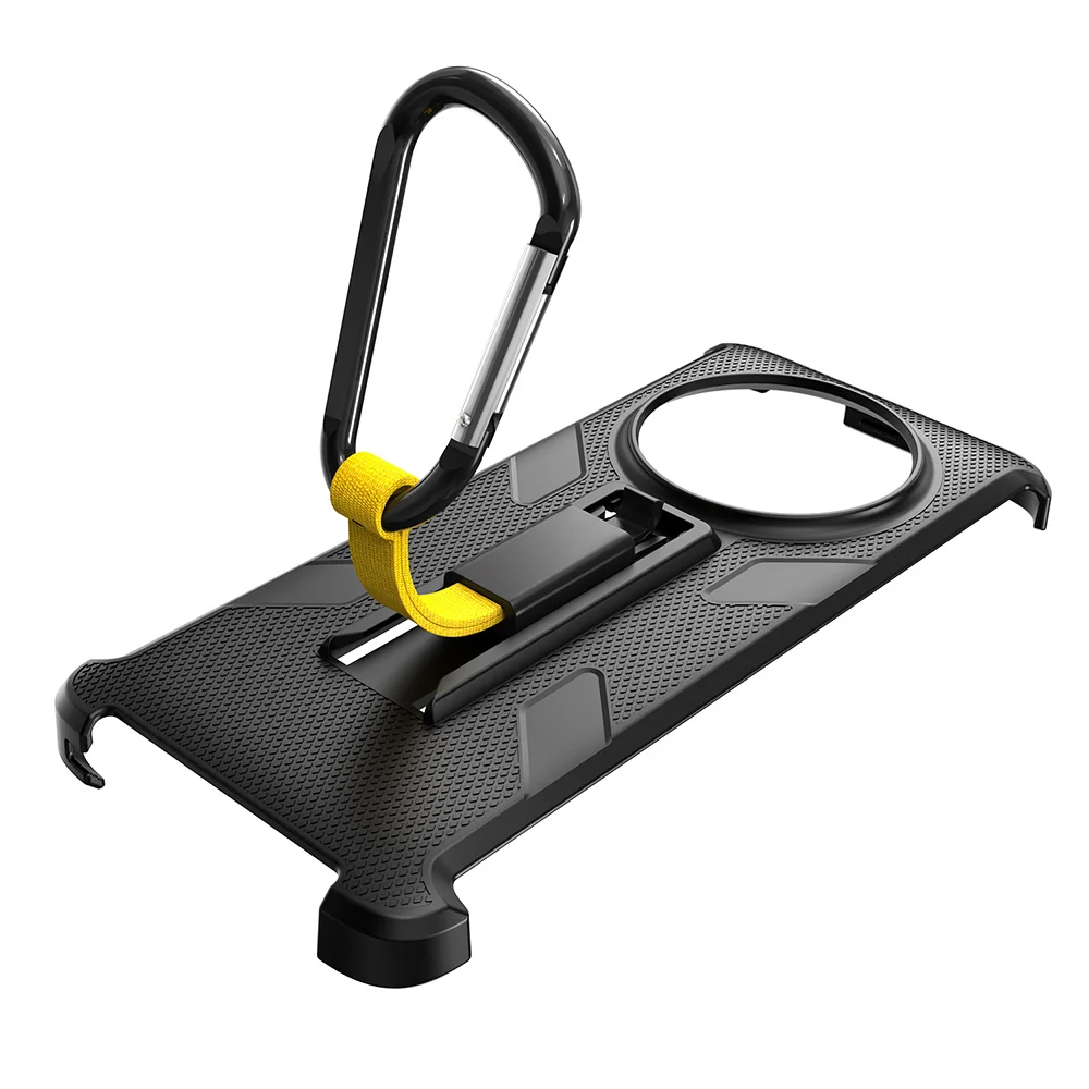 Rugged Protective Case with Multifunctional Back Clip and Carabiner