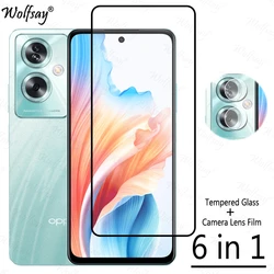 Full Cover Whole Glue Tempered Glass For Oppo A79 5G Screen Protector For Oppo A79 A 79 5G Camera Glass For Oppo A79 5G Glass
