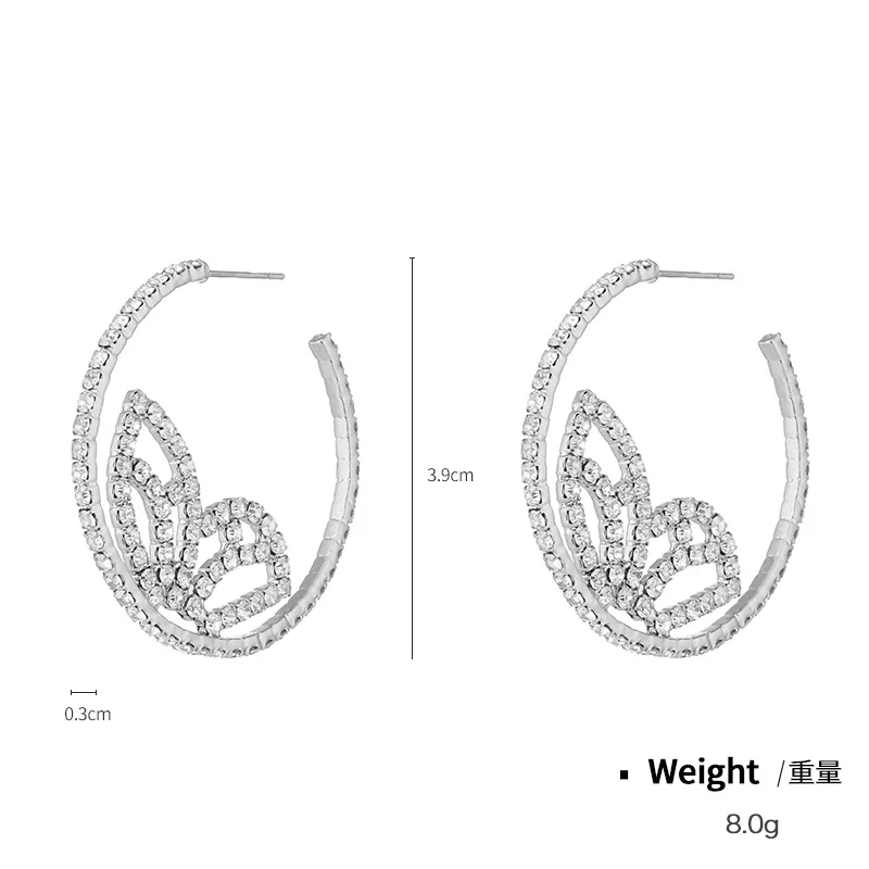 CINSY Jewelry Stainless Steel Earrings Kolczyki Brincos Piercing Christmas Aretes Earrings For Women Pendientes Mujer Earrings