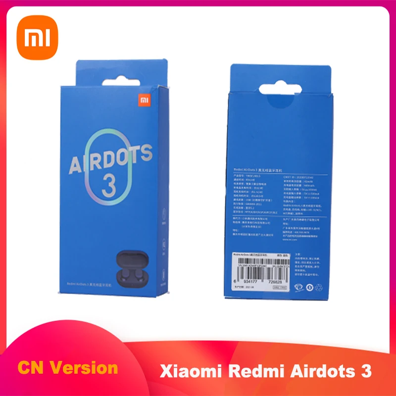 Беспроводные наушники Xiaomi Redmi AirDots 3 Bluetooth 5 2 быстрая зарядка стереонаушники с