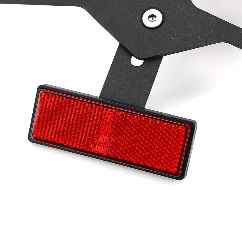 YAMAHA TMAX T-MAX 530 560 TMAX530 T-MAX560 2017-2021 라이센스 플레이트 홀더 펜더 제거기 테일 깔끔한 브래킷 (LED 포함)