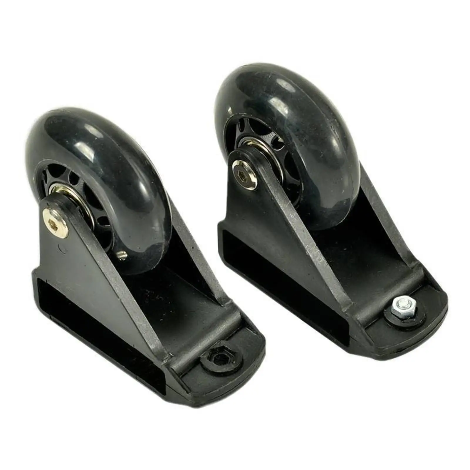 2 Pieces Leveling Casters Ladder Wheels Easy to Use Pulley Cart Accessories