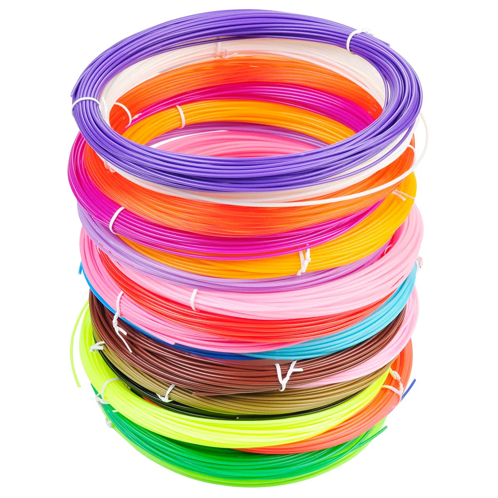 PCL Filament Low Temperature 3D Pen Filament 1.75MM Suitable For Low Temperature 3D Pen Bright Colors No Repetition 3d printing pen filament