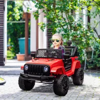 HOMCOM 12V Kids Electric Ride On Car Truck Off-road Toy W/ Remote Control